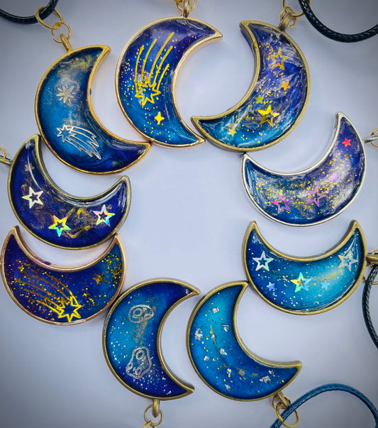 Galaxies- Moon and Stars